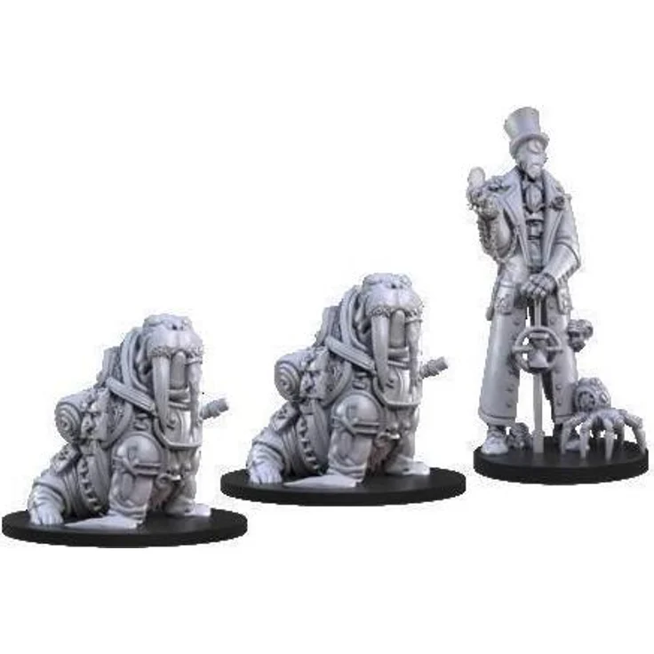Steamforged Games Animal Adventures Zeit in der Flasche Miniaturenset, 3-teiliges Set mit hochdetaillierten Figuren