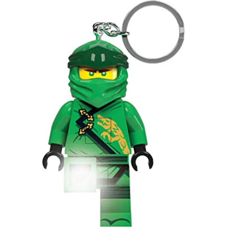 IQ LEGO Ninjago Legacy Schlüsselanhänger Licht - Lloyd - 76 mm große Figur mit LED-Lichtern und inklusive Batterien – Bild 1