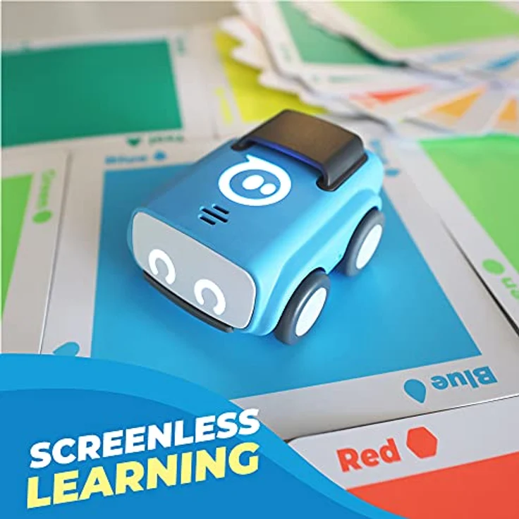 Sphero Indi: Mint-Lernroboter für Kinder ab 4 Jahren - Farbaktiviertes Spielzeugauto zum Erlernen von Programmierkonzepten, computergestütztem Denken und Problemlösung 980-0529 Blau – Bild 3