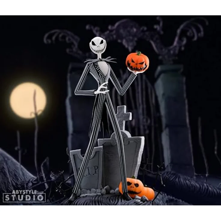 ABYstyle Studio - Nightmare Before Xmas Jack Gruseliges lächelndes Gesicht Figur, 20 cm PVC-Figur aus der SFC-Serie, offizielles Lizenzprodukt, schauriges Design – Bild 4