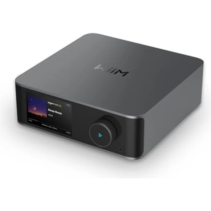 WiiM Ultra Multiroom Music Streamer | 3,5“ Touch Display, HDMI, Sprachsteuerung | Space Grau – Bild 1