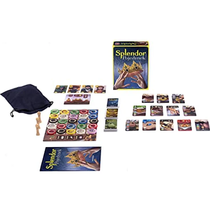 Rebel Splendor: Pojedynek, strategisches Brettspiel für 2 Spieler mit modifiziertem Edelsteinsystem und neuen Karten für taktische Vielfalt – Bild 7