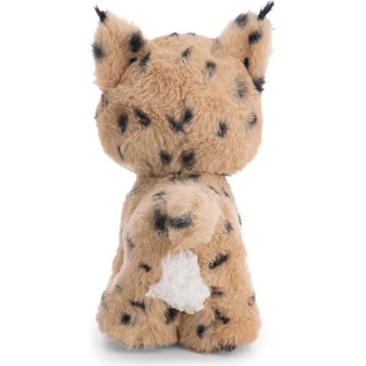 NICI GLUBSCHIS Luchs Lenzo, hochwertiges Kuscheltier aus braunem Plüsch, 15 cm, mit goldenen Glitzeraugen und liebevollen Details, ideal zum Kuscheln und Spielen, perfekte Geschenkidee für Kinder & Erwachsene | 63054 – Bild 4