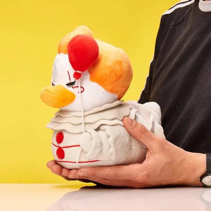 TUBBZ Tubbz Ente Plüsch IT Pennywise, Sammlerstück aus 100% Polyester, 20 cm hoch – Bild 2