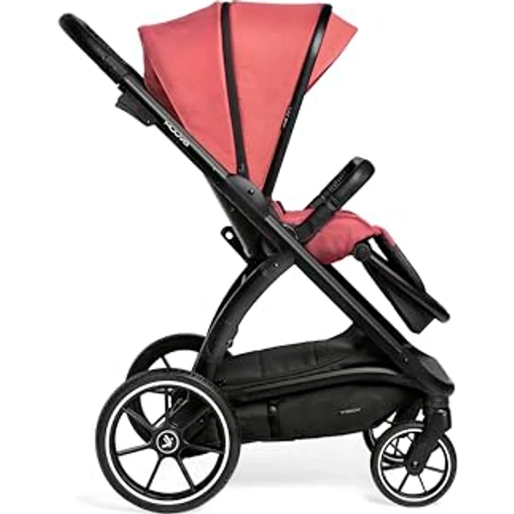 Muuvo Trick 2in1 Kombi Kinderwagen SET, multifunktional mit 3D-Airflow-Belüftung, Pure Pink – Bild 2