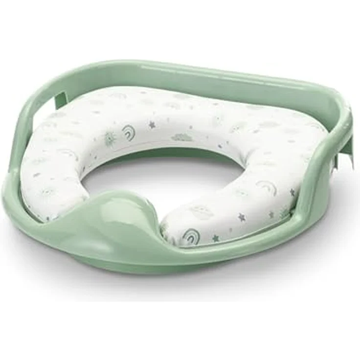 Lorelli Baby-Toilettensitz weich mit Handgriffen, 6 cm gepolstert, Spritzschutz, für Kinder ab 18 Monaten, max. 25 kg – Bild 2