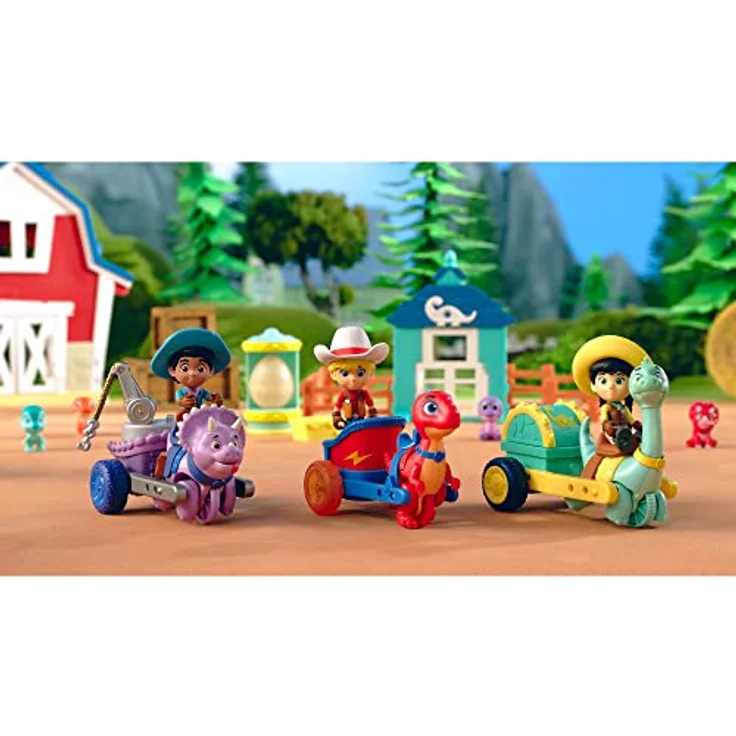 Dino Ranch - Jon und Blitz Streitwagen – Bild 10