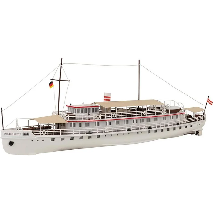 Faller Fahrgastschiff Oesterreich, Modell Schiff mit detailgetreuer Nachbildung – Bild 1