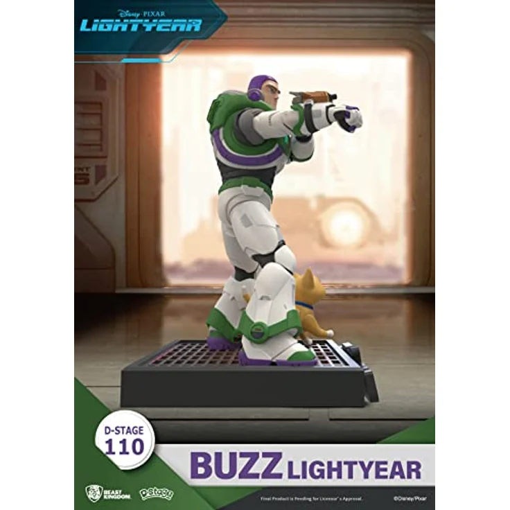 Beast Kingdom - Lightyear DS-110 Buzz Lightyear Diorama Stage 6 Statue, detaillierte Sammelfigur mit beeindruckender Gestaltung – Bild 3