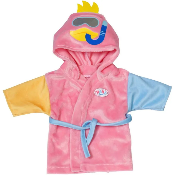 Baby Born Puppenkleidung Bademantel, 43 cm, mit Kleiderbügel