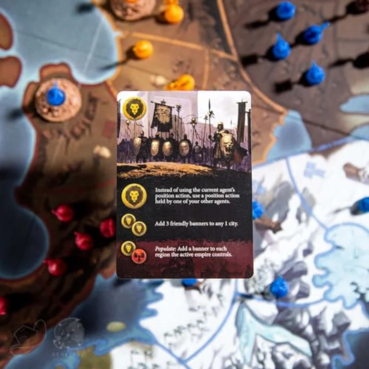 Tabletop Tycoon War of Whispers, Sammleredition Brettspiel mit verbesserten Komponenten und strategischem Gameplay für 2-4 Spieler – Bild 5