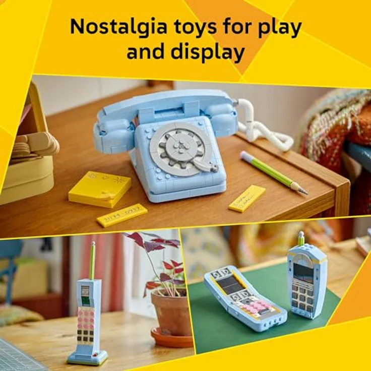 LEGO Creator 31174 Retro-Telefon, 3-in-1 Set mit 383 Teilen, nostalgisches Wählscheibentelefon aus den 1960ern – Bild 6