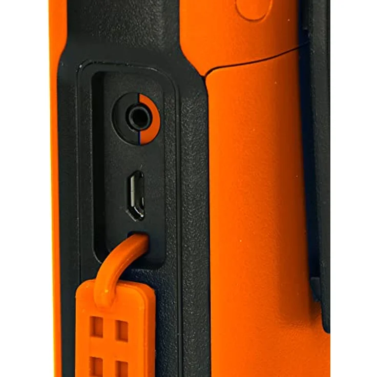 Alecto FR300 Kinder Wallkie Talkie - Funkgeräte - 10km Reichweite - IPX4-16 Kanäle - VOX Funktion - 2,5mm - Orange – Bild 5