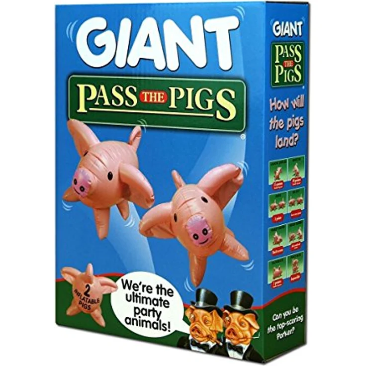 Winning Moves Giant Pass the Pigs Inflatable Dice Game (English) – Bild 2