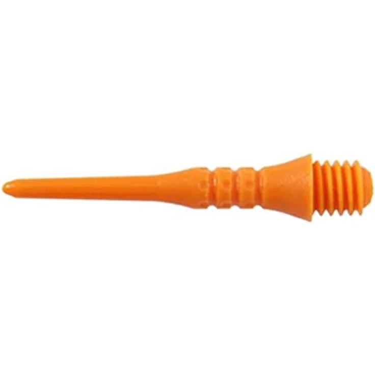 Target Darts Orangene Pixel Softdart Spitzen, 50er-Pack für elektronisches Dartboard, Hochleistungs-Spitzen mit speziellem Grip – Bild 1