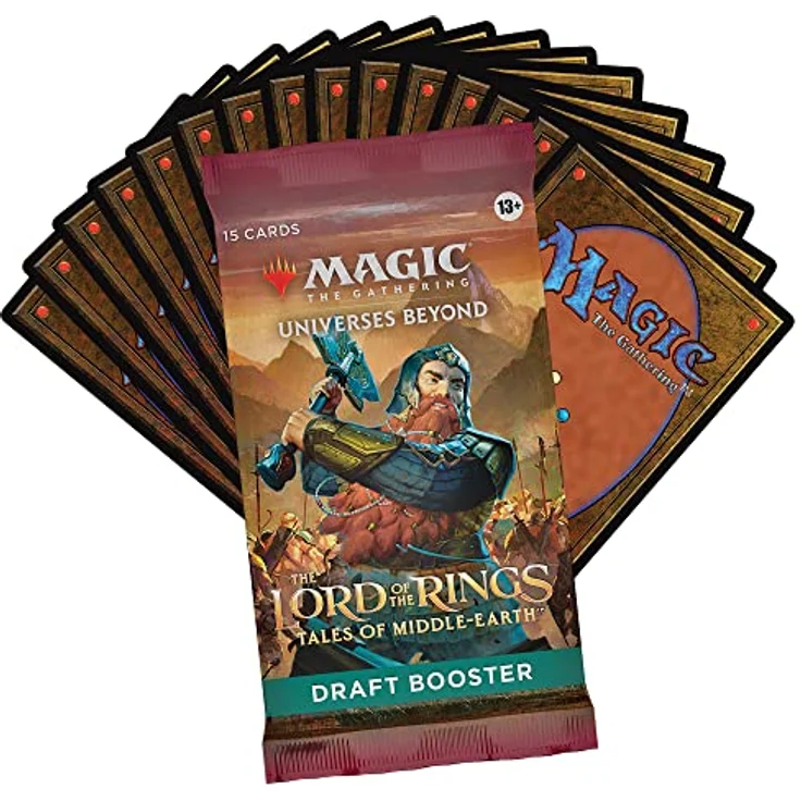 Magic: The Gathering The Lord of The Rings: Tales of Middle-Earth Draft Booster Box - 36 Packs + 1 Box Topper Card – Bild 4
