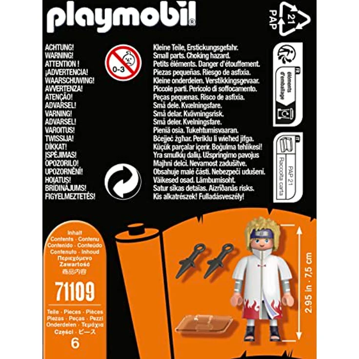PLAYMOBIL Naruto Shippuden - Minato Konstruktionsspielzeug – Bild 4
