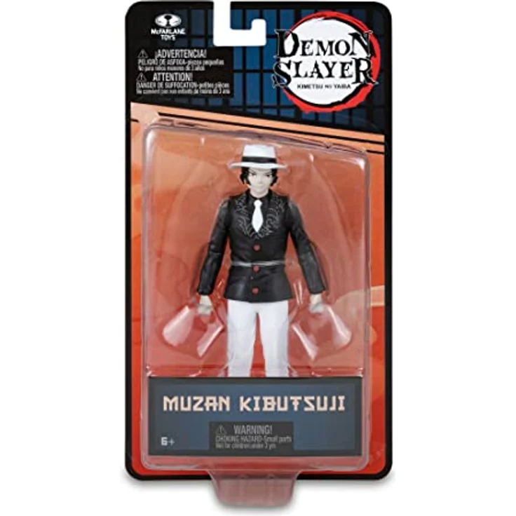 McFarlane Demon Slayer: Kimetsu no Yaiba Actionfigur Muzan Kibutsuji, 13 cm beweglich mit Zubehör und Base – Bild 5