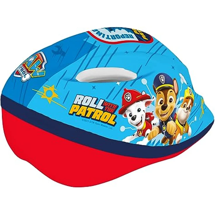 Kinder Fahrradhelm Paw Patrol Boys, hellblau, 52-56cm, Chase, Rubble, Marshall – Bild 3