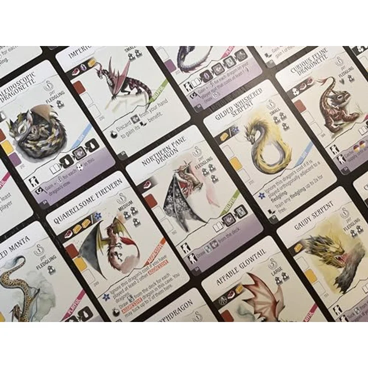 Stonemaier Games Wyrmspan: Dragon Academy Erweiterung von Connie Vogelmann, Strategie-Brettspiel mit jungen Drachen, Erweiterung für 1–5 Spieler – Bild 5
