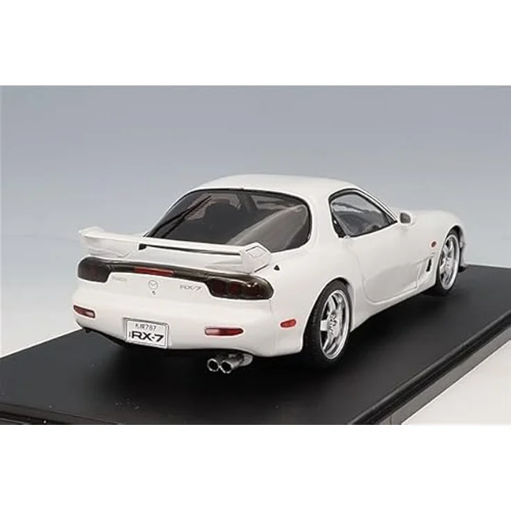 Solido 1:18 Mazda RX7 FD3RS, detailgetreues Die-cast Modellauto in schneeweiss mit Kunststoffsockel – Bild 3