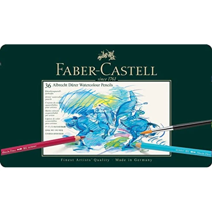 FABER CASTELL Künstler Aquarellstift ALBRECHT DÜRER 36 Farben – Bild 3