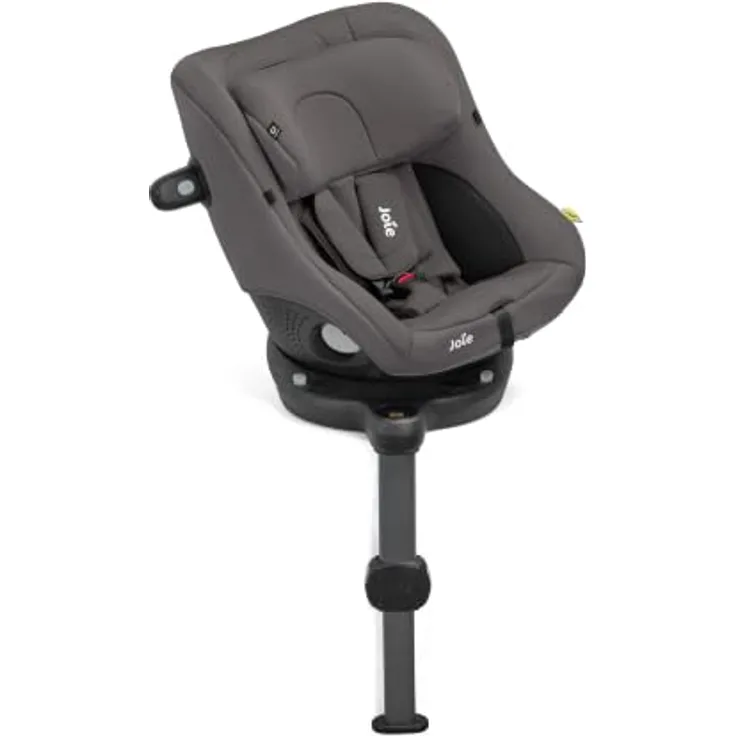 joie i-Spin 360 Compact, Reboarder-Kindersitz für 6 Monate - 4 Jahre mit Isofix-Basis, Thunder
