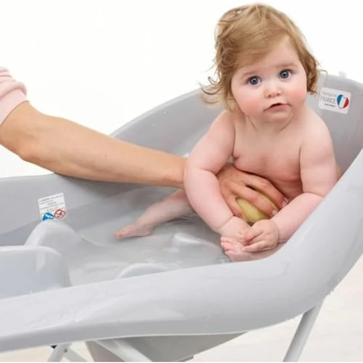 Thermobaby Badewannenfüße Lagon, rutschfeste Füße für mehr Sicherheit, klappbar und platzsparend für Reisen – Bild 5