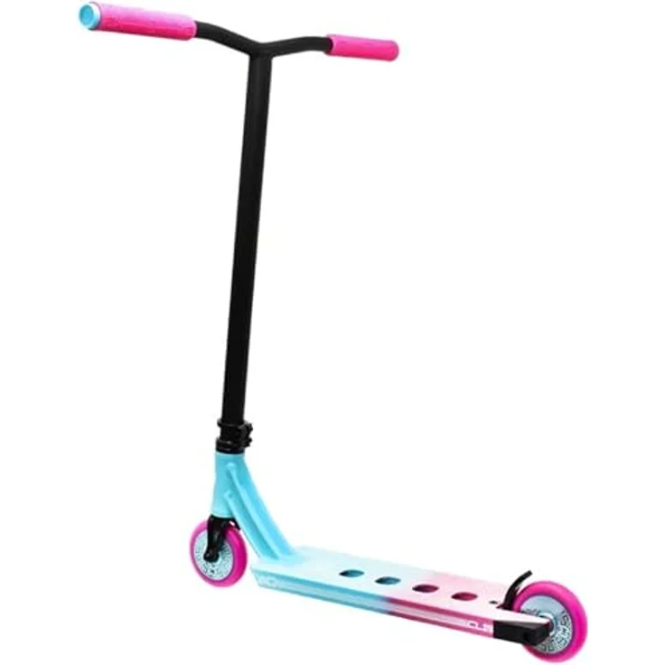 Fantic26 CORE Stunt-Scooter Trick Tret Roller 110mm Rollen I ABEC 9 I für Anfänger & Profi I Ab 5 Jahren I 78cm-95cm Höhe I Park CL1 Türkis/Pink – Bild 5