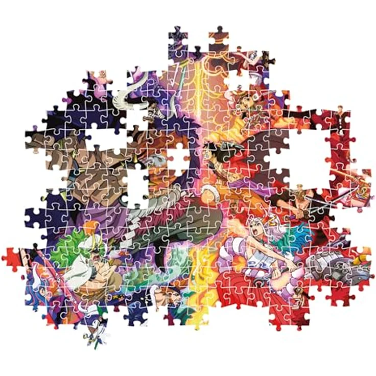 Clementoni One Piece Puzzle 1000 Teile, Legespiel für Manga & Anime Fans mit Poster, 70 x 50 cm, für Erwachsene und Kinder ab 9 Jahren, 39922 – Bild 5