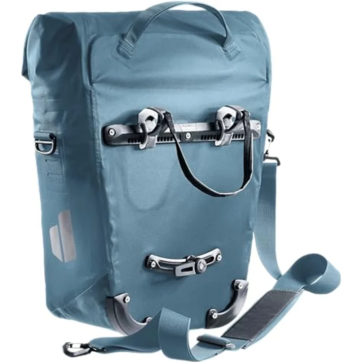 Deuter Mainhattan Fahrradtasche, 33 cm x 22 cm x 45 cm, blau, 100% Plane, für Kinderfahrräder – Bild 6