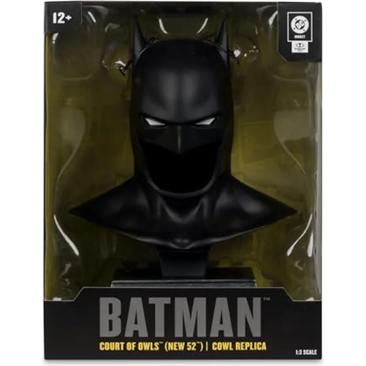 McFarlane Batman DC Direct Mini Replica 1/3 Cowl (Court of Owls) mit Ständer, 15 cm hoch – Bild 5
