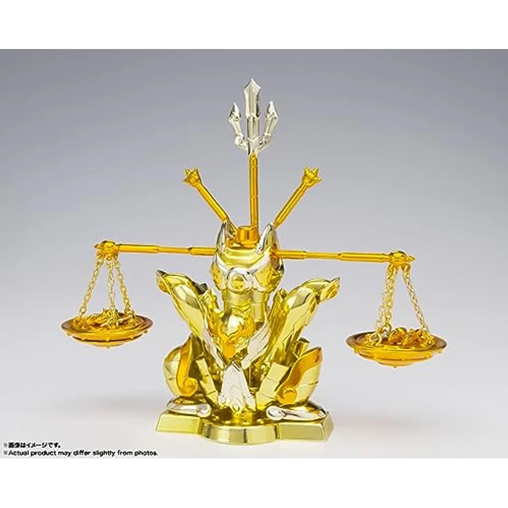 Tamashii Nation Saint Seiya Saint Cloth Myth Ex Libra Dhoko (Revival Version), 17 cm Actionfigur mit Zubehör und Austauschteilen – Bild 7