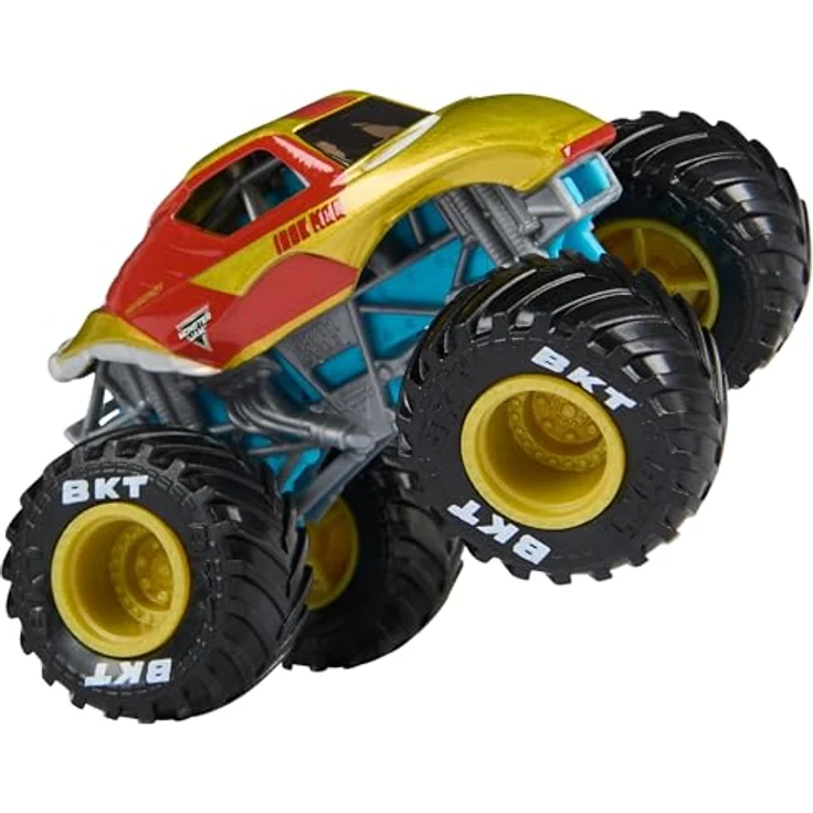 Monster Jam - Zweier-Pack Original Monster Trucks im Marvel Superhelden-Design, Maßstab 1:64, ab 3 Jahren (Zufallsauswahl) – Bild 5