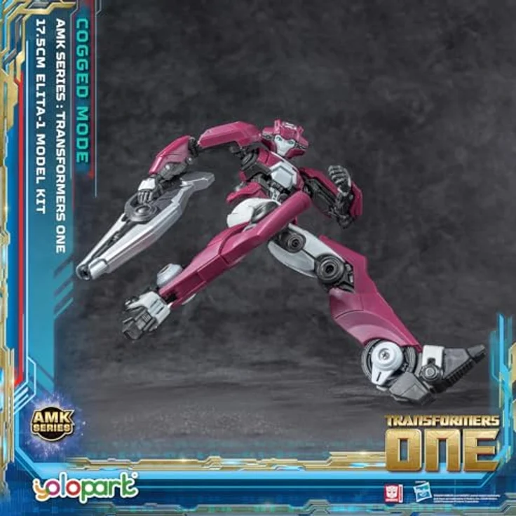 Yolopark Transformers 8 AMK Series Plastic Model Kit Elita-1, 20 cm komplett beweglich Actionfigur – Bild 5
