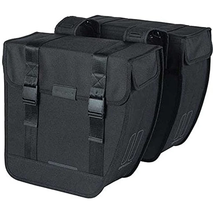 Basil Double Bicycle Bag Tour XL Black - 35 Liter – Bild 1