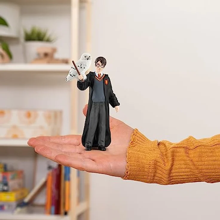 schleich 42633 Harry Potter & Hedwig, ab 6 Jahren, WIZARDING WORLD - Spielfigur, 4 x 2,5 x 10 cm – Bild 3