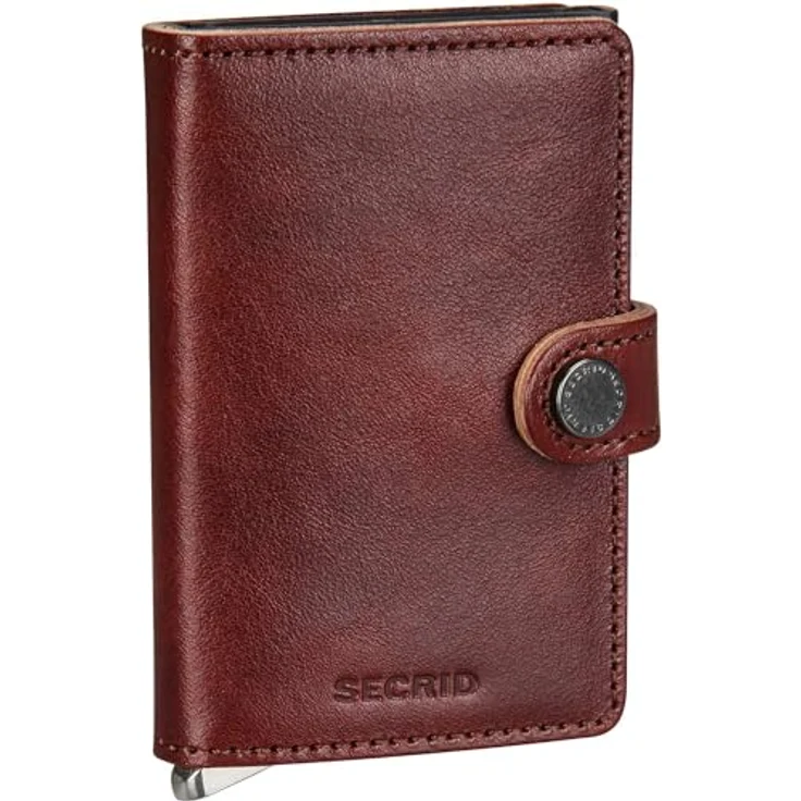 Secrid Geldbörse Premium Miniwallet Basco Brown One Size – Bild 1
