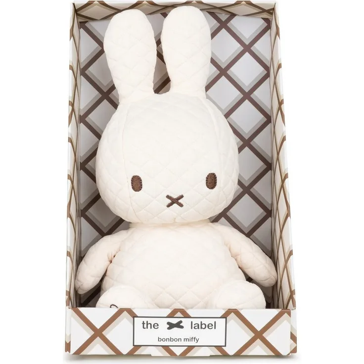Bon Ton Toys Kuscheltier Bonbon Miffy Cream von Miffy the X Label creme, Geschenk in Creme
