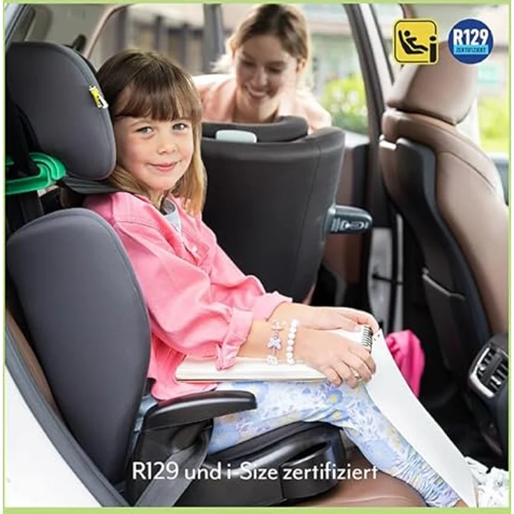 Graco Junior Maxi i-Size R129, Autokindersitz für 4-12 Jahre, 15-36 kg, Midnight – Bild 5