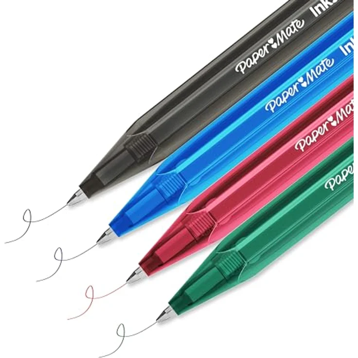 Paper Mate InkJoy 100 RT, Kugelschreiber im Value Pack, schwarz, 100 Stück – Bild 4