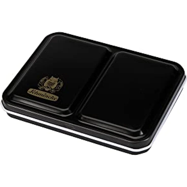 Schmincke HORADAM® AQUARELL Geschenkkasten, 18 Premium Aquarellfarben in halben Näpfchen, Holzkasten mit Metallkasten, einschließlich 6 Goldtönen – Bild 4