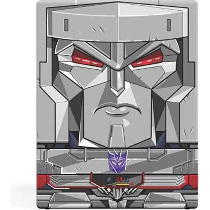 Squaroes SQR100231 - Squaroes Squaroe Transformers TR005 - Megatron - Deckbox für bis zu 100 doppelt gesleevte Karten, aus 78% nachhaltigen Materialien, vollständig bedrucktes Design – Bild 6