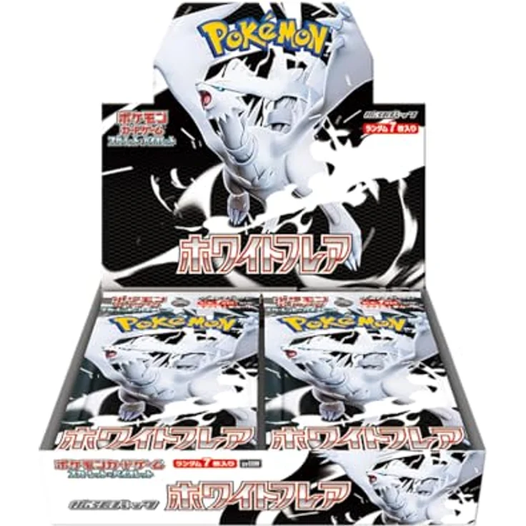 The Pokemon Company Pokemon White Flare Booster Display SV11W, 30 japanische Booster Packs mit exklusiven Karten und neuen Spielmechaniken – Bild 1