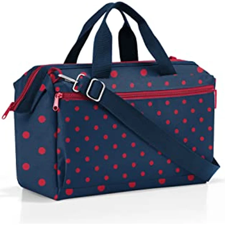 Reisenthel Allrounder S Pocket Reisetasche Sporttasche Doktortasche Weekender MO Mixed Dots Red – Bild 2