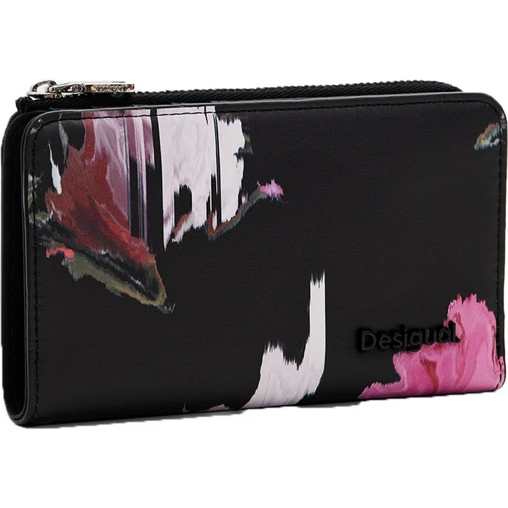 Desigual Geldbörse Emma 2.0 Small Wallet, geräumig & schmal, Black – Bild 1