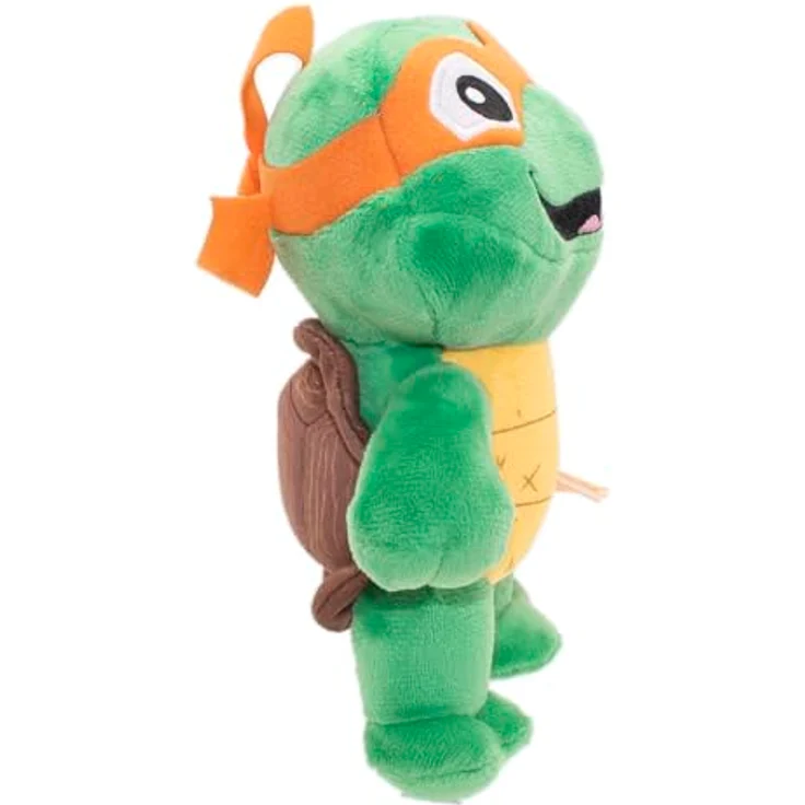 Mattel Teenage Mutant Ninja Turtle Michelangelo, weiche Action-Spielfigur aus kuscheligen Stoffen, geeignet ab 3 Jahren – Bild 2