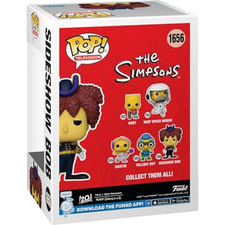 Funko POP! TV: Simpsons 0 - Sideshow Bob Vinyl-Sammelfigur - 9,5 cm - Geschenkidee - Offizielle Handelswaren - TV Fans – Bild 3