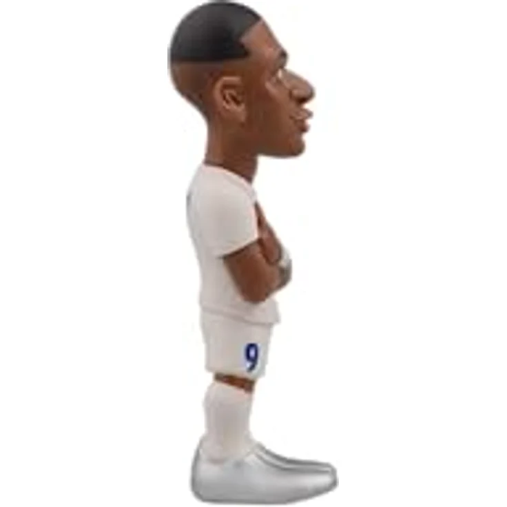 MINIX Fußball Stars #211 - Real Madrid - Mbappé 9 Sammelfigur 12 cm - Lizenz-Produkt PVC-Figur, Ausstellungsbox - 12 cm - Offizielle Real Madrid Lizenz – Bild 5