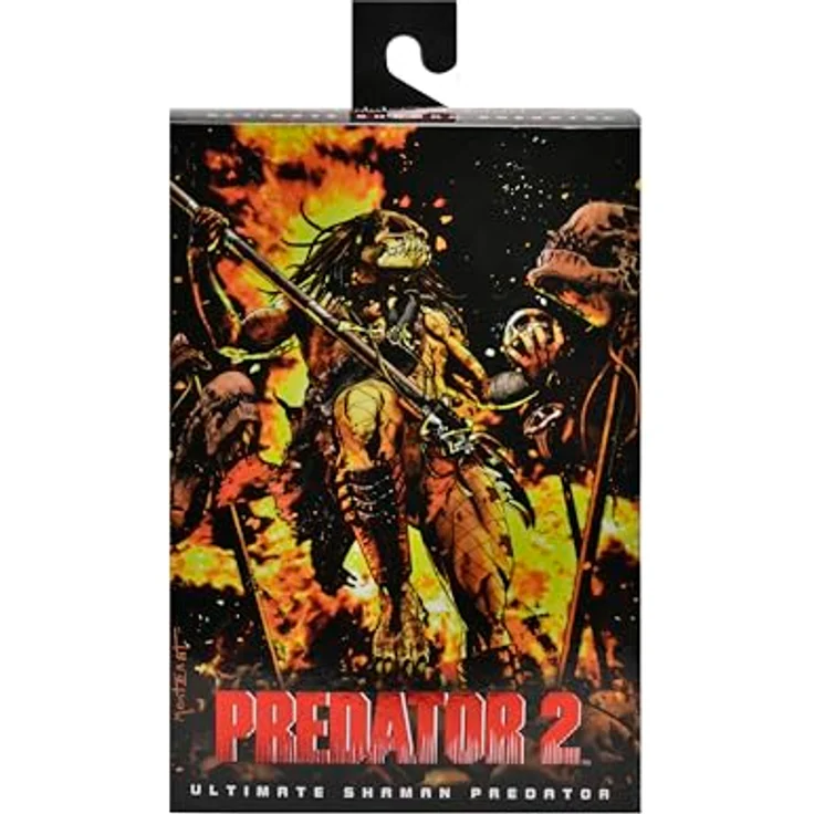 NECA Predator Actionfigur 7" Ultimate Shaman, Sammelfigur aus Kunststoff in Geschenkverpackung, ideal für Spiel und Phantasie – Bild 3